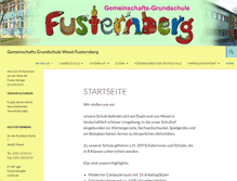 Tablet Screenshot of ggs-fusternberg.de